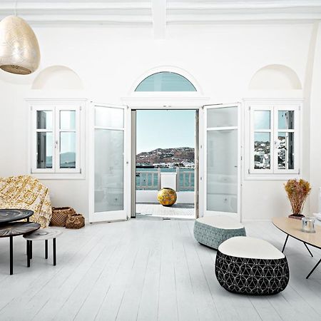 Pnoe Villa Mykonos Town Ngoại thất bức ảnh