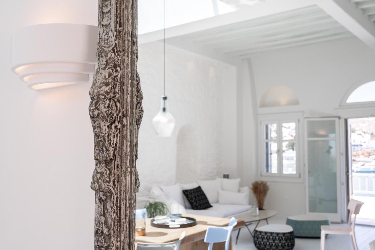Pnoe Villa Mykonos Town Ngoại thất bức ảnh
