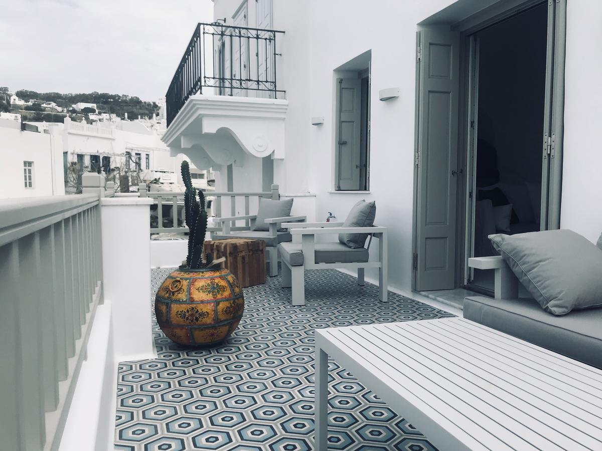 Pnoe Villa Mykonos Town Ngoại thất bức ảnh