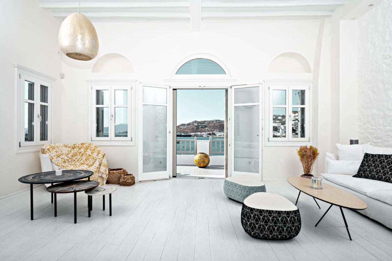 Pnoe Villa Mykonos Town Ngoại thất bức ảnh