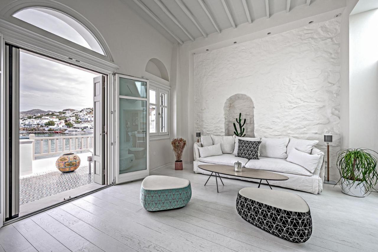 Pnoe Villa Mykonos Town Ngoại thất bức ảnh